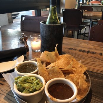 Ghost Ranch - Chips, salsa, and guacamole appetizer.   Well worth the extra $ - Cocktail Bars Near Me - Tempe, Arizona