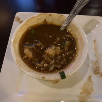 Dons Seafood - Covington - Seafood Gumbo after I made a mess of the plate. - Seafood Near Me - Covington, Louisiana