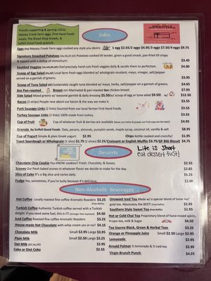 Menu photo 4 Small B&B Café Pittsboro, NC Menu photo 4 Small B&B Café Pittsboro, NC