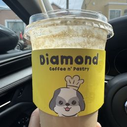 Latte Einspanner that I mixed so it doesnt look like an Einspanner lol but SOOOOO good