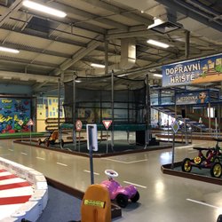 Hopsarium - Indoor playground includes traffic practice course.
