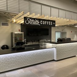 Stories Coffee - Bar area, open seating