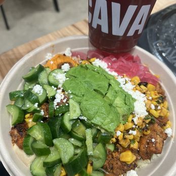 CAVA - Harissa Avocado - Mediterranean Near Me - Edgewater, New Jersey