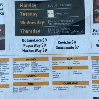 TacosWay - NachosWay on HH menu apparently don't include protein, but the menu nor the server let us know, - Mexican Near Me - Placentia, California TacosWay - NachosWay on HH menu apparently don't include protein, but the menu nor the server let us know, - Mexican Near Me - Placentia, California
