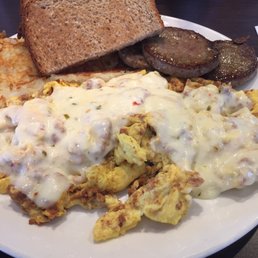 Traditional American Breakfast