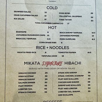 Mikata - Sushi Bars Near Me - Dunwoody, Georgia