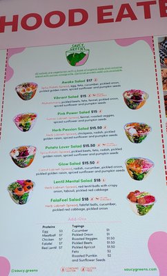 Menu photo 3 Saucy Greens San Francisco, CA Menu photo 3 Saucy Greens San Francisco, CA