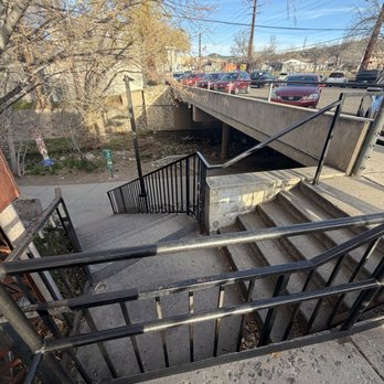 El Gato Azul - Stairs near restaurant - Tapas Bars Near Me - Prescott, Arizona
