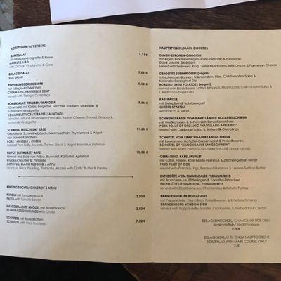 Menu photo 1 3 Schwestern Berlin, BE
