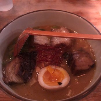 Ramen Wasabi - Spicy Roasted Garlic Miso Ramen - Ramen Near Me - Chicago, Illinois