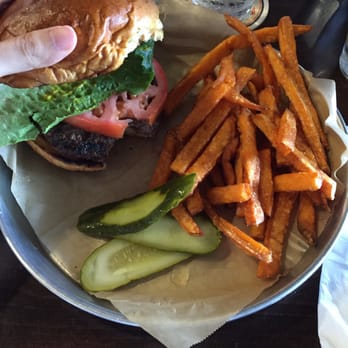 Burger Bar Chicago - BYO burger and sweet potato fries - Burgers Near Me - Chicago, Illinois Burger Bar Chicago - BYO burger and sweet potato fries - Burgers Near Me - Chicago, Illinois