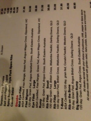 Menu photo 1 Norman Hotel Woolloongabba, QLD Menu photo 1 Norman Hotel Woolloongabba, QLD