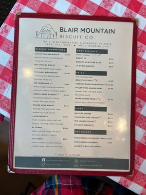 Menu photo 7 Blair Mountain Biscuit Blackwood, NJ