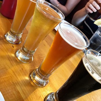 Outer Banks Brewing Station - Beer Flight - Seafood Near Me - Kill Devil Hills, North Carolina