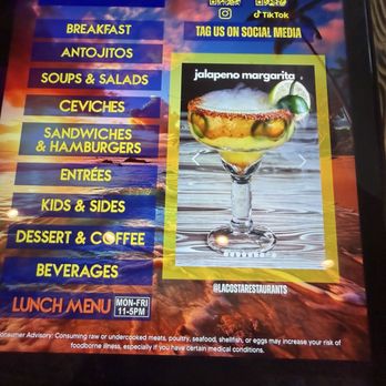 La Costa - Drink menu - Latin American Near Me - North Lauderdale, Florida