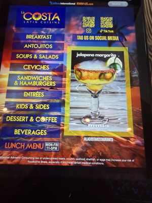 Menu photo 3 La Costa North Lauderdale, FL