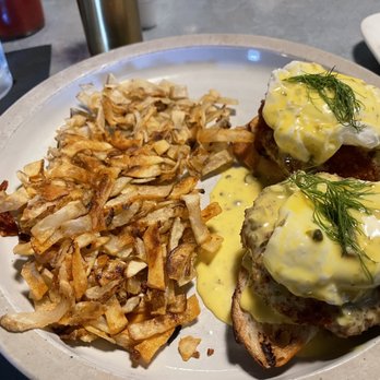 Toast - Crab Cake Benedict... amazing! - Breakfast & Brunch Near Me - Temecula, California