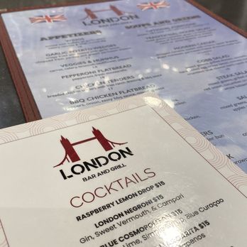 London Bar and Grill - Cocktail menu - Bars Near Me - Oakland, California London Bar and Grill - Cocktail menu - Bars Near Me - Oakland, California