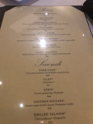 Menu photo 1 Lucca Restaurant Canton, OH