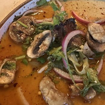 Eathai - Mushroom Salad freakin yummy yummy!!! - Thai Near Me - Boca Raton, Florida