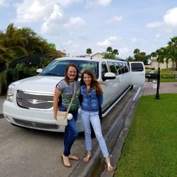 Hot Rayz Limousines - Kate Lewis birthday party in Vero Beach, Florida.