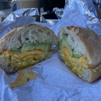 Bodega Park - Avocado, Egg, and Cheese Breakfast Sandwich - Sandwiches Near Me - Los Angeles, California