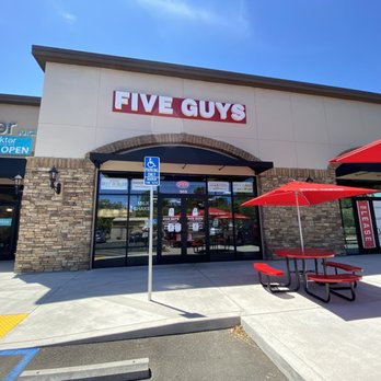 Five Guys - Exterior - Burgers Near Me - Fair Oaks, California