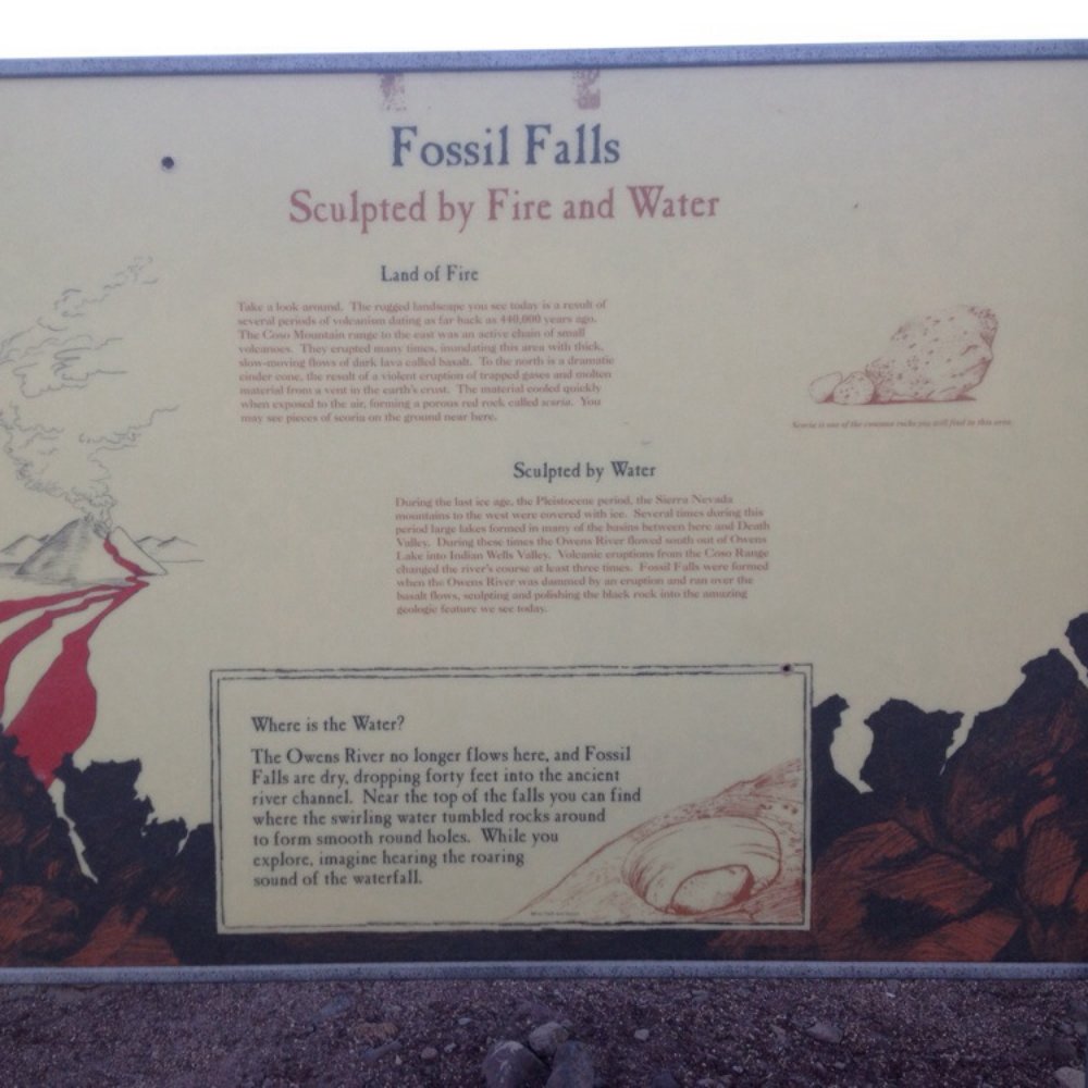 Fossil Falls - Hiking Near Me - Little Lake, California Fossil Falls - Hiking Near Me - Little Lake, California