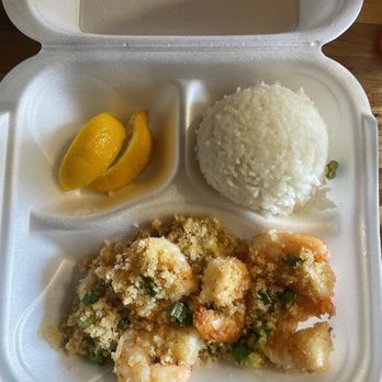 Kealoha's Kitchen - Garlic shrimp bento box - Hawaiian Near Me - Covington, Kentucky Kealoha's Kitchen - Garlic shrimp bento box - Hawaiian Near Me - Covington, Kentucky