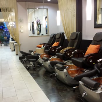 Divine Nail Spa - Gorgeous new pedi area.. amazing new chairs - Nail Salons Near Me - Manassas, Virginia