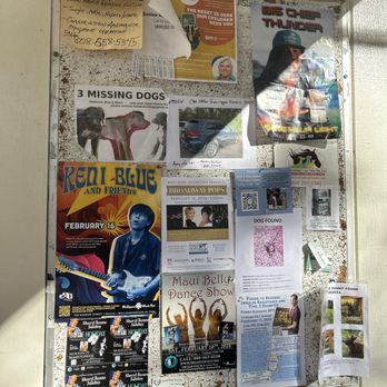 Ching K S Store - a wall covered with posters - Grocery Near Me - Kula, Hawaii Ching K S Store - a wall covered with posters - Grocery Near Me - Kula, Hawaii