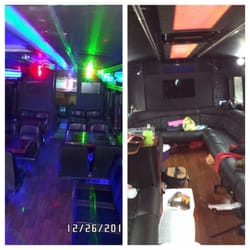Limo Emporium - They advertised the picture on the left when we were communicating via email and they sent the bus on the right