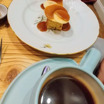 Mägo - Bread pudding - mushy kind (no crunch at all which I generally enjoy) - Colombian Near Me - Oakland, California Mägo - Bread pudding - mushy kind (no crunch at all which I generally enjoy) - Colombian Near Me - Oakland, California