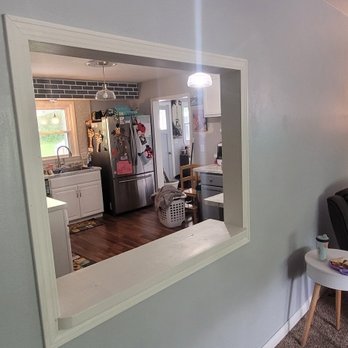Mcnulty Remodel - Put in a see through in a wall - Handyman Near Me - Rolla, Missouri Mcnulty Remodel - Put in a see through in a wall - Handyman Near Me - Rolla, Missouri
