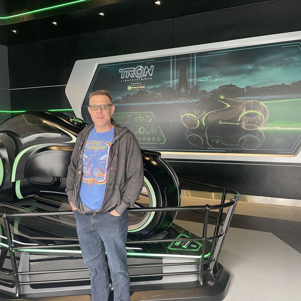 Tron Lightcycle Run - outside photo opp - Amusement Parks Near Me - Orlando, Florida Tron Lightcycle Run - outside photo opp - Amusement Parks Near Me - Orlando, Florida