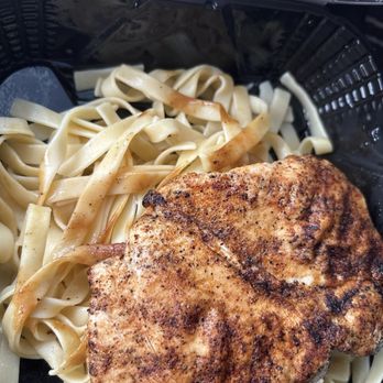 Outback Steakhouse - No sauce and grilled chicken. Vs Queensland pasta no chives with bloom chicken no sauce. - Steakhouses Near Me - Upland, California Outback Steakhouse - No sauce and grilled chicken. Vs Queensland pasta no chives with bloom chicken no sauce. - Steakhouses Near Me - Upland, California