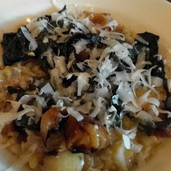 Lucia - Farro verde - grains, sausage, greens (chard?) - Italian Near Me - Dallas, Texas Lucia - Farro verde - grains, sausage, greens (chard?) - Italian Near Me - Dallas, Texas