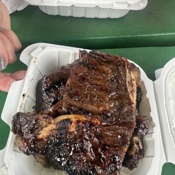 Mark's Place - Some   Da kine beef short ribs that made me wanna uppercut my momma!! - Hawaiian Near Me - Lihue, Hawaii