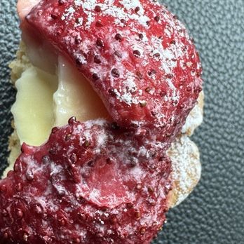 Dolci Momenti Bakery & Cafe - Rotten fruit on tart - Bakeries Near Me - Holbrook, New York