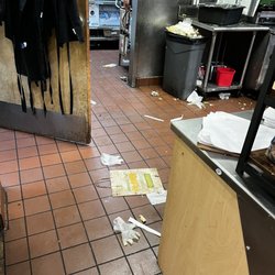 QDOBA Mexican Eats - Right behind the cash register counter