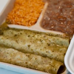 Nice, sour, enchilada sauce.