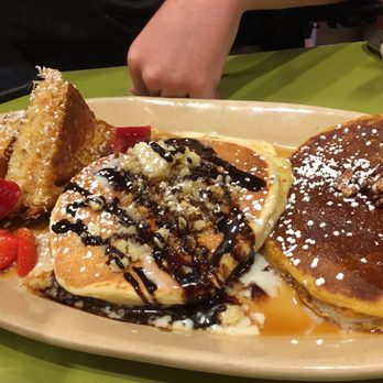Snooze, an A.M. Eatery - Pancake flight, in case you want to mix it up;) - Breakfast & Brunch Near Me - Tempe, Arizona Snooze, an A.M. Eatery - Pancake flight, in case you want to mix it up;) - Breakfast & Brunch Near Me - Tempe, Arizona