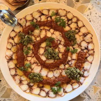 Dalida - Octopus and Sujuk - Mediterranean Near Me - San Francisco, California