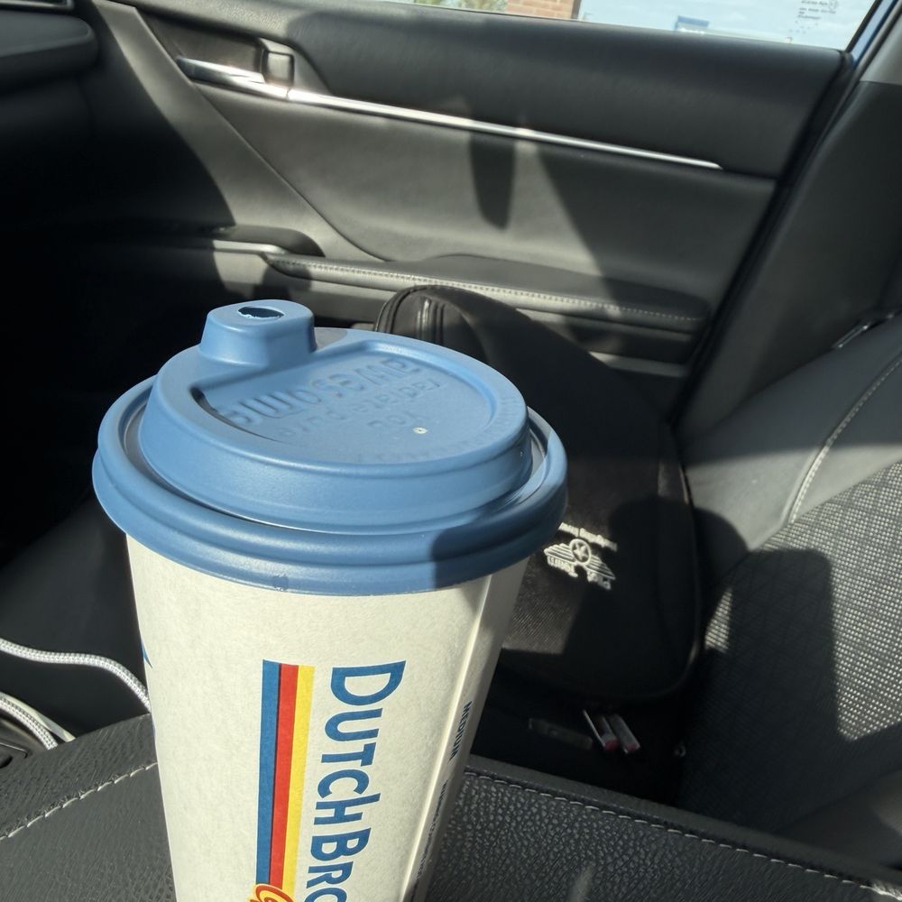 Dutch Bros Coffee - Hot vanilla latte - Juice Bars & Smoothies Near Me - Indianapolis, Indiana