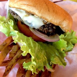 Mushroom Swiss Burger