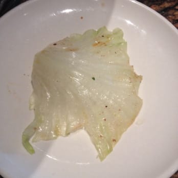 BJ's Restaurant & Brewhouse - I ordered the burger and this was the lettus thy put on it - New American Near Me - Katy, Texas BJ's Restaurant & Brewhouse - I ordered the burger and this was the lettus thy put on it - New American Near Me - Katy, Texas