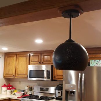 It's Electric - The wafer lights and the finished drywall - Electricians Near Me - Rogers, Arkansas It's Electric - The wafer lights and the finished drywall - Electricians Near Me - Rogers, Arkansas