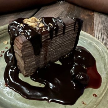 Esther's Kitchen - Chocolate crepe cake - Italian Near Me - Las Vegas, Nevada