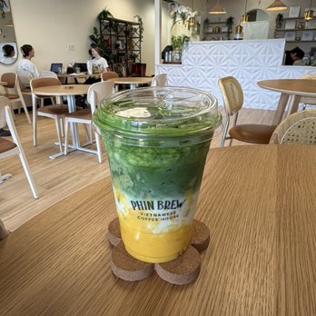 Phin Brew - Mango matcha + seating - Coffee & Tea Near Me - Glendale, Arizona Phin Brew - Mango matcha + seating - Coffee & Tea Near Me - Glendale, Arizona