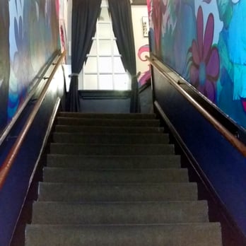 Adelaide Hostel - Upstairs as you walk into the Hostel...Artwork & steep stairs - Hostels Near Me - San Francisco, California Adelaide Hostel - Upstairs as you walk into the Hostel...Artwork & steep stairs - Hostels Near Me - San Francisco, California